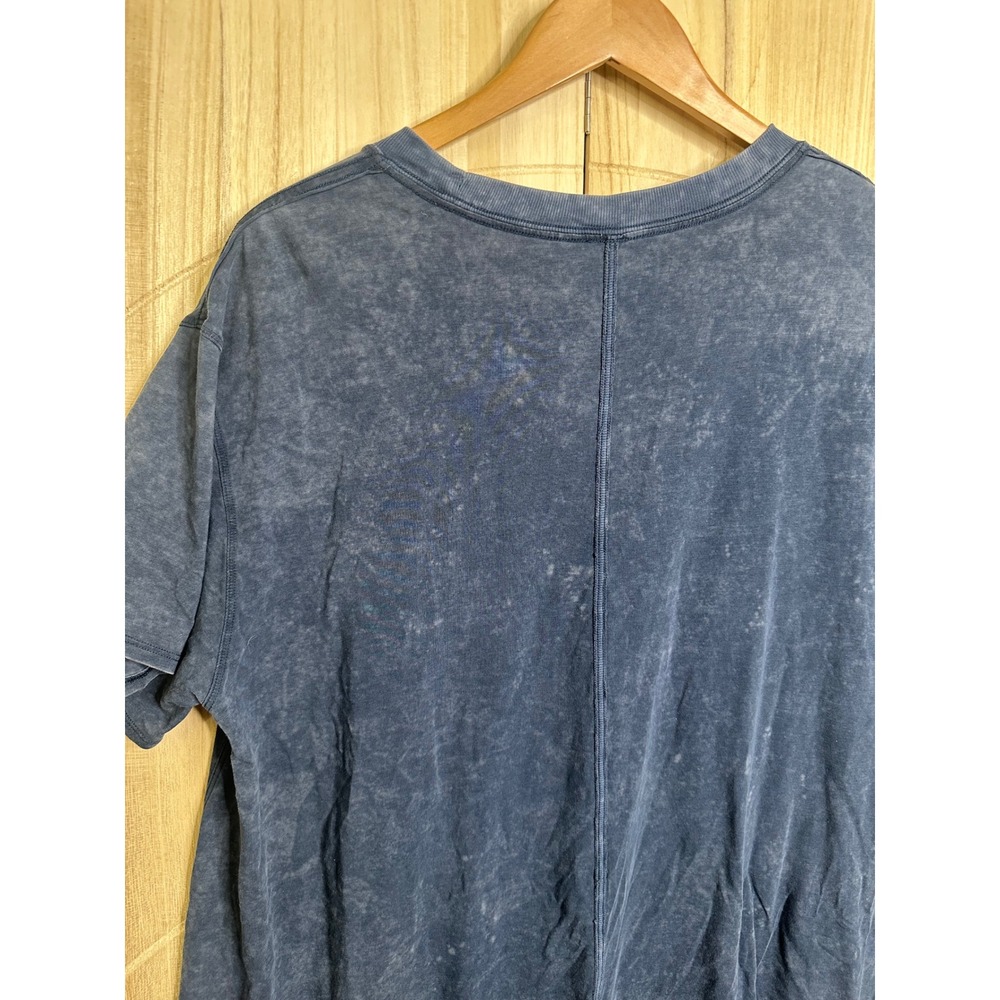 Lululemon All Yours Tee Dress Cloud Wash Navy Blue Size 12 - Picture 8 of 10